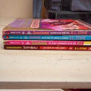 Goosebumps Book Lot -First Editions 1st Print